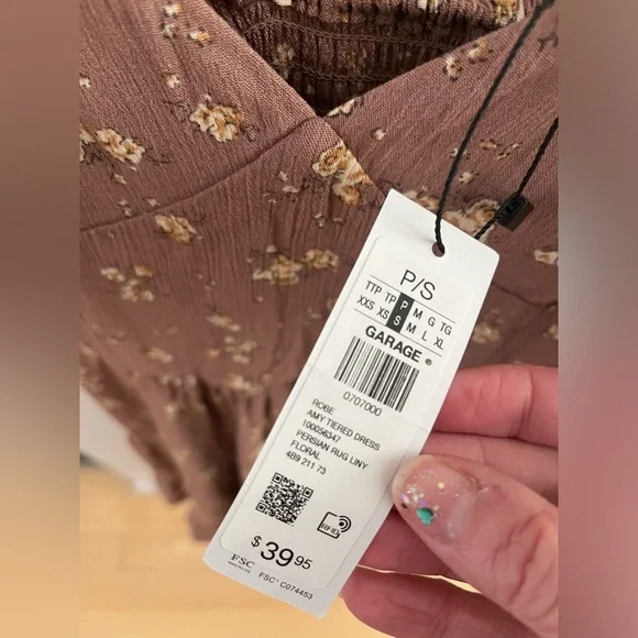 NWT Garage small summer dress - Picture 2 of 3